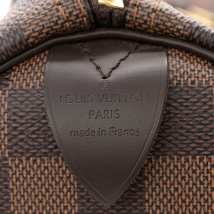 Louis Vuitton Damier Ebene Speedy 30 5 of 10
