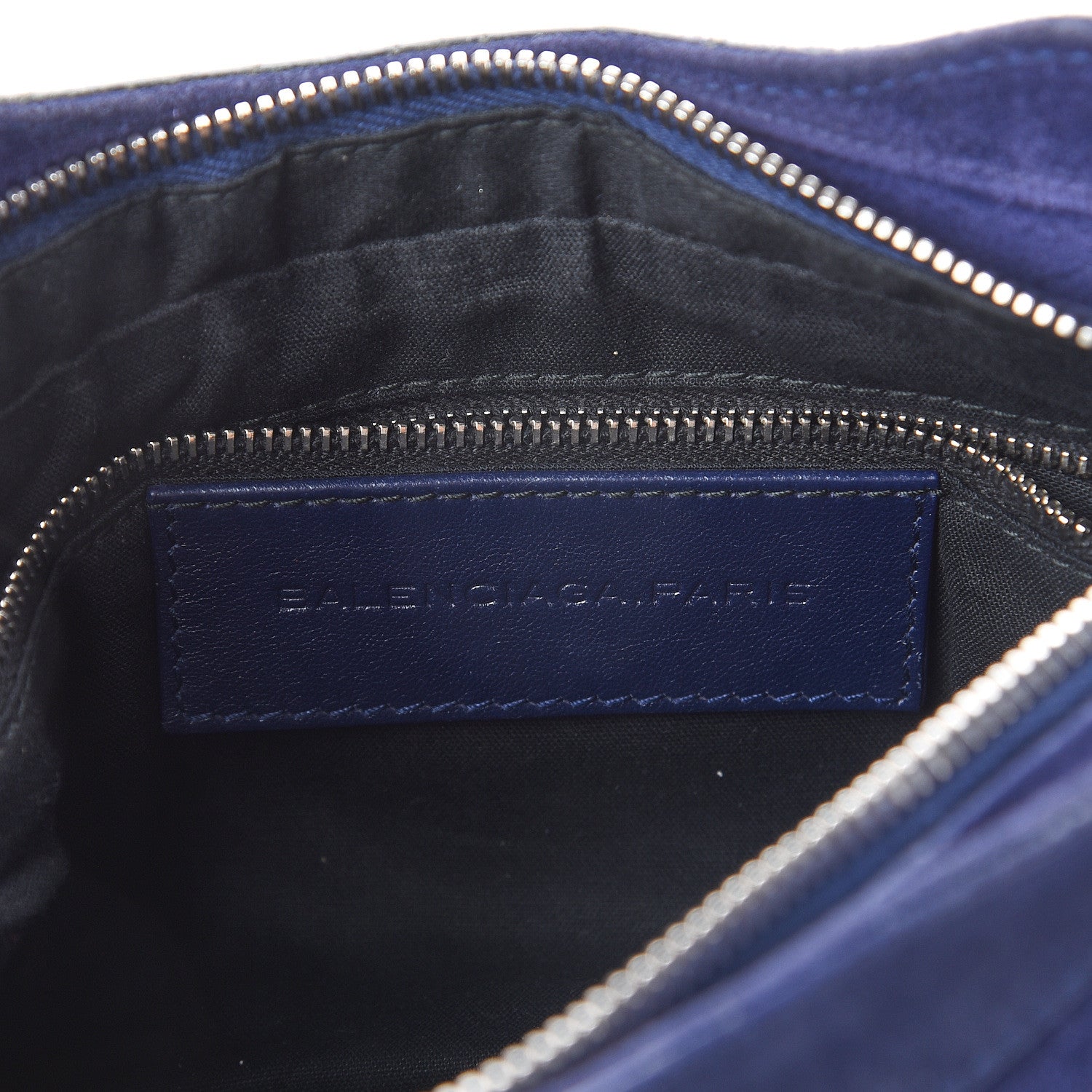 Balenciaga Baby Daim Suede Classic Hardware Hip Bleu Nuit 5 of 8