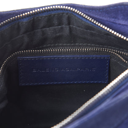 Balenciaga Baby Daim Suede Classic Hardware Hip Bleu Nuit 5 of 8