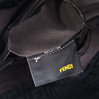 Fendi Zucchino Baguette Black 6 of 12