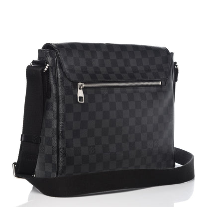 Louis Vuitton Damier Graphite District MM 3 of 10