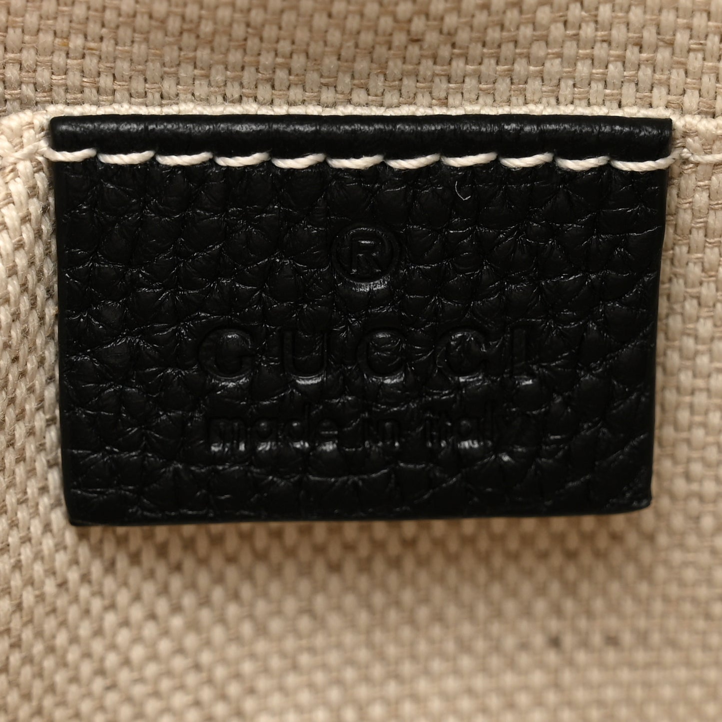 Pebbled Calfskin Small Soho Disco Bag Black