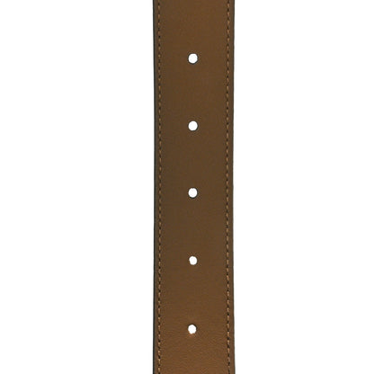 Gucci Calfskin Zumi 30mm Belt 80 32 Taupe 5 of 5