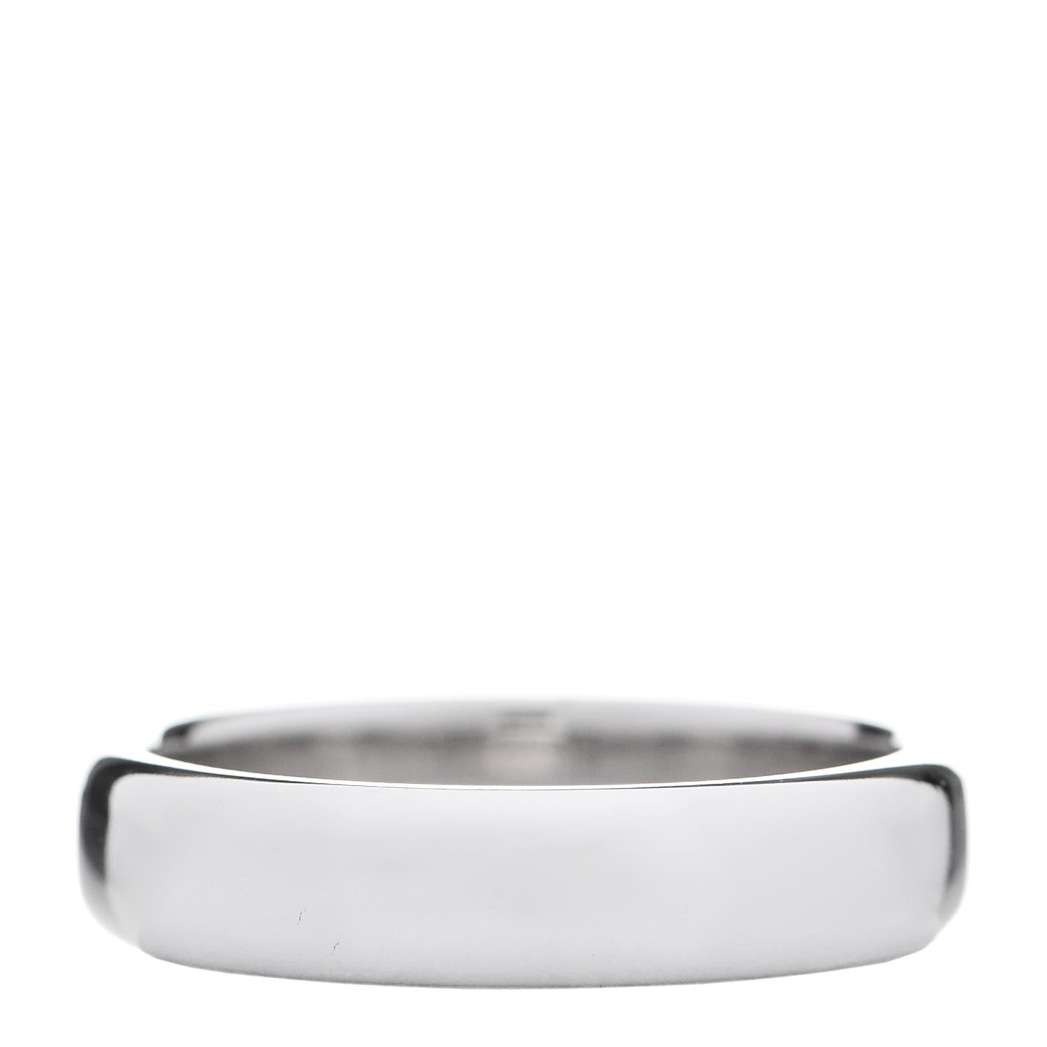 Tiffany Platinum 4.5mm Classic Wedding Band Ring 53 6.5 1 of 4
