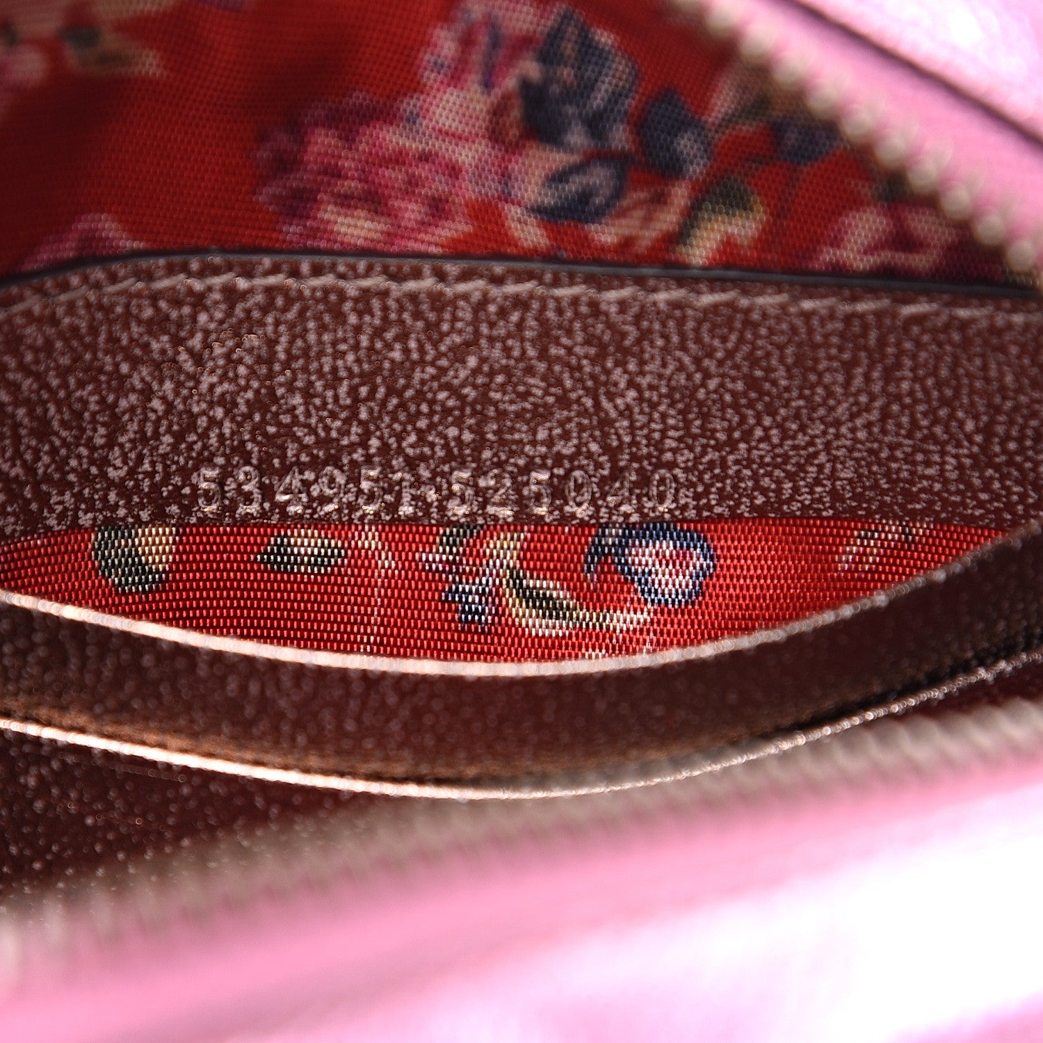Gucci Laminated Nappa Trapuntata Mini Zumi Dome Shoulder Bag Rosa Lago Rame 5 of 9