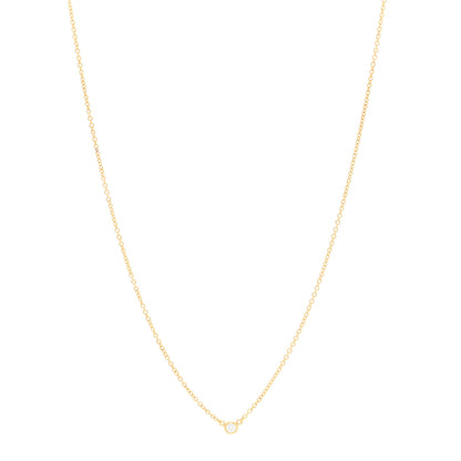 Tiffany 18K Yellow Gold Diamond .05ct Elsa Peretti Diamonds by the Yard Pendant Necklace 1 of 5