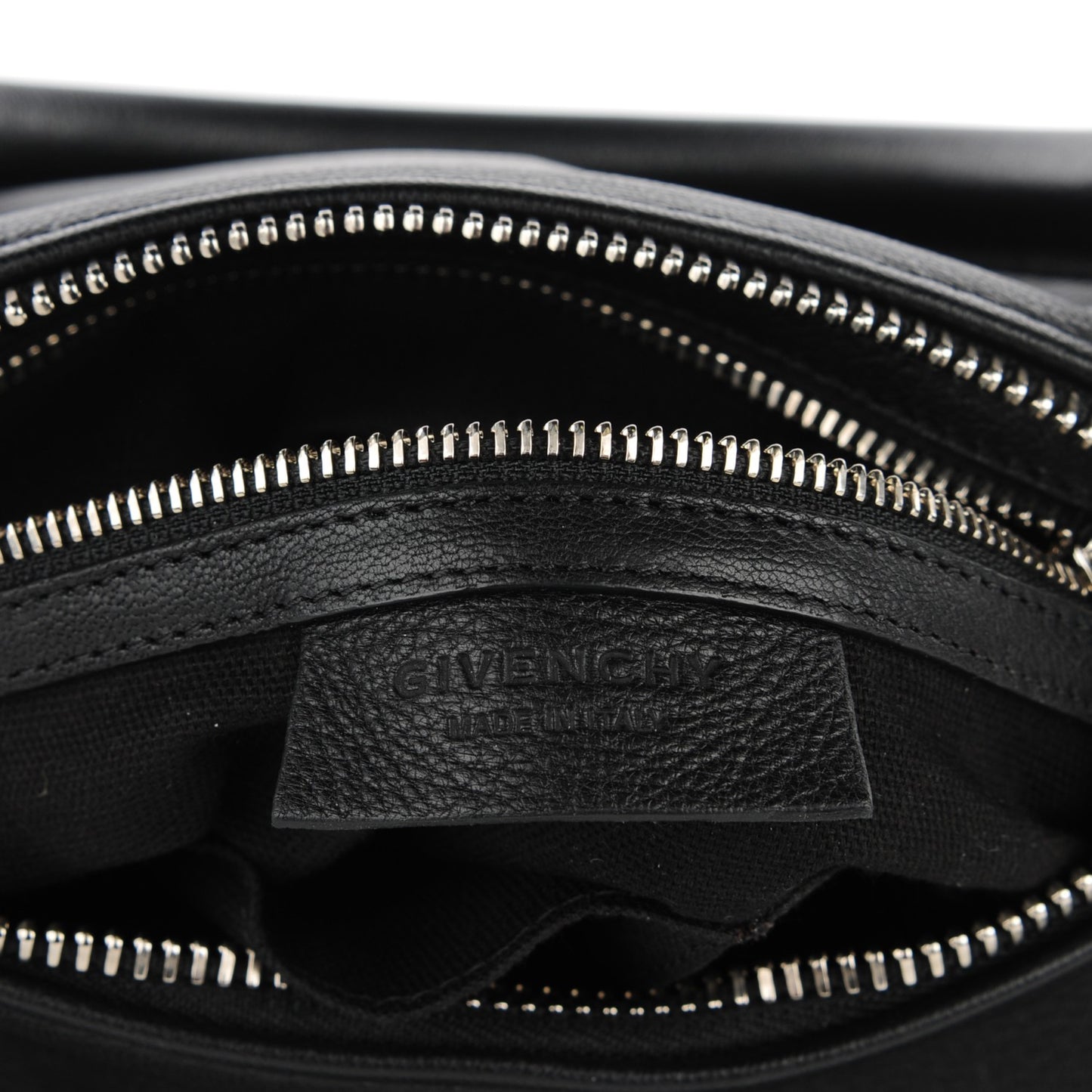 Sugar Goatskin Small Pandora Black