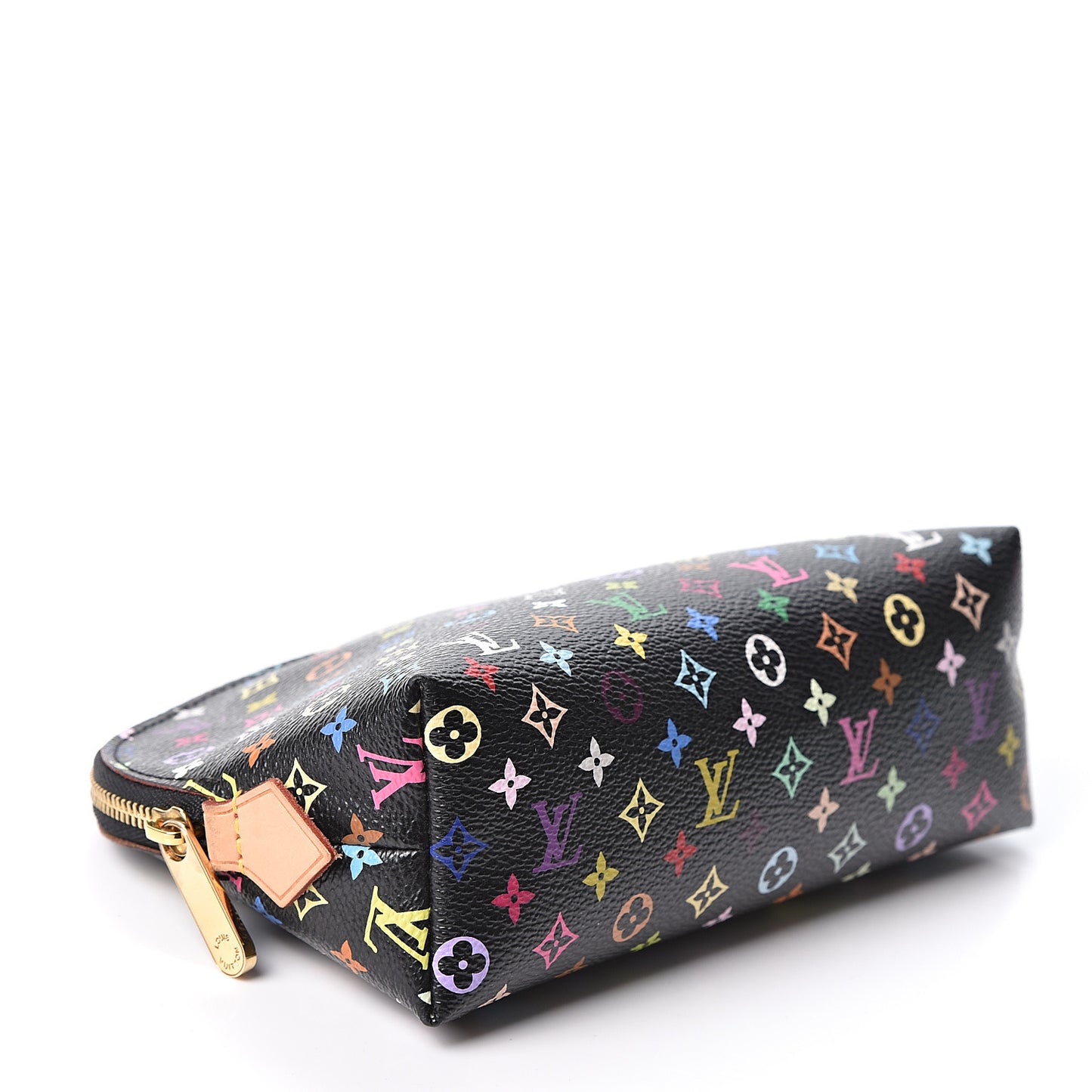 Monogram Multicolor Cosmetic Pouch Black Grenade