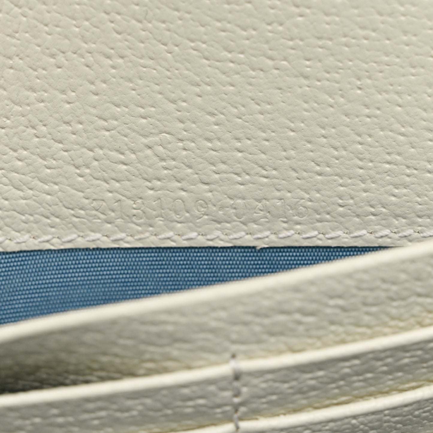Calfskin Garden Dionysus Chain Wallet Off White