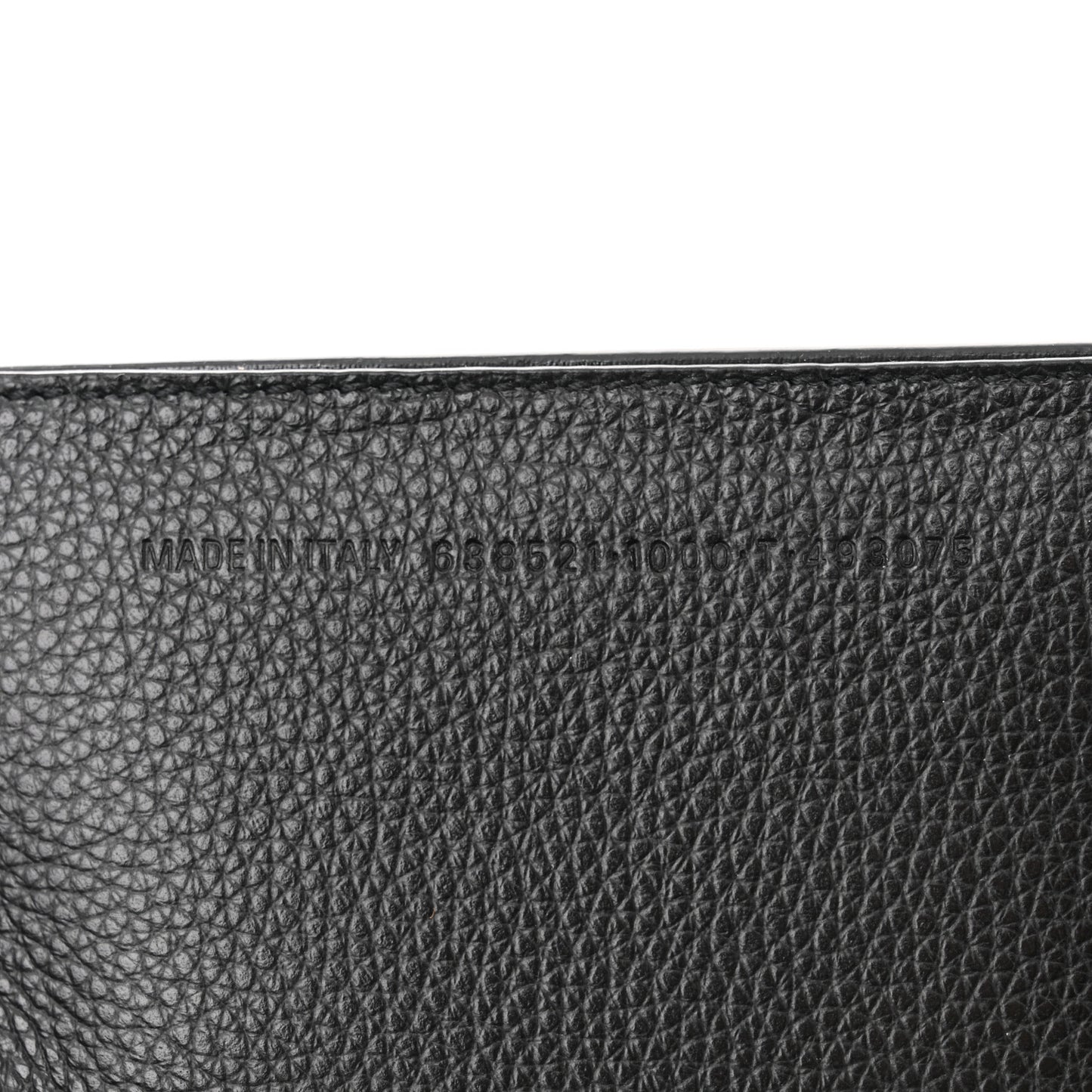 Grained Calfskin Neo Classic Black Hardware S City Black