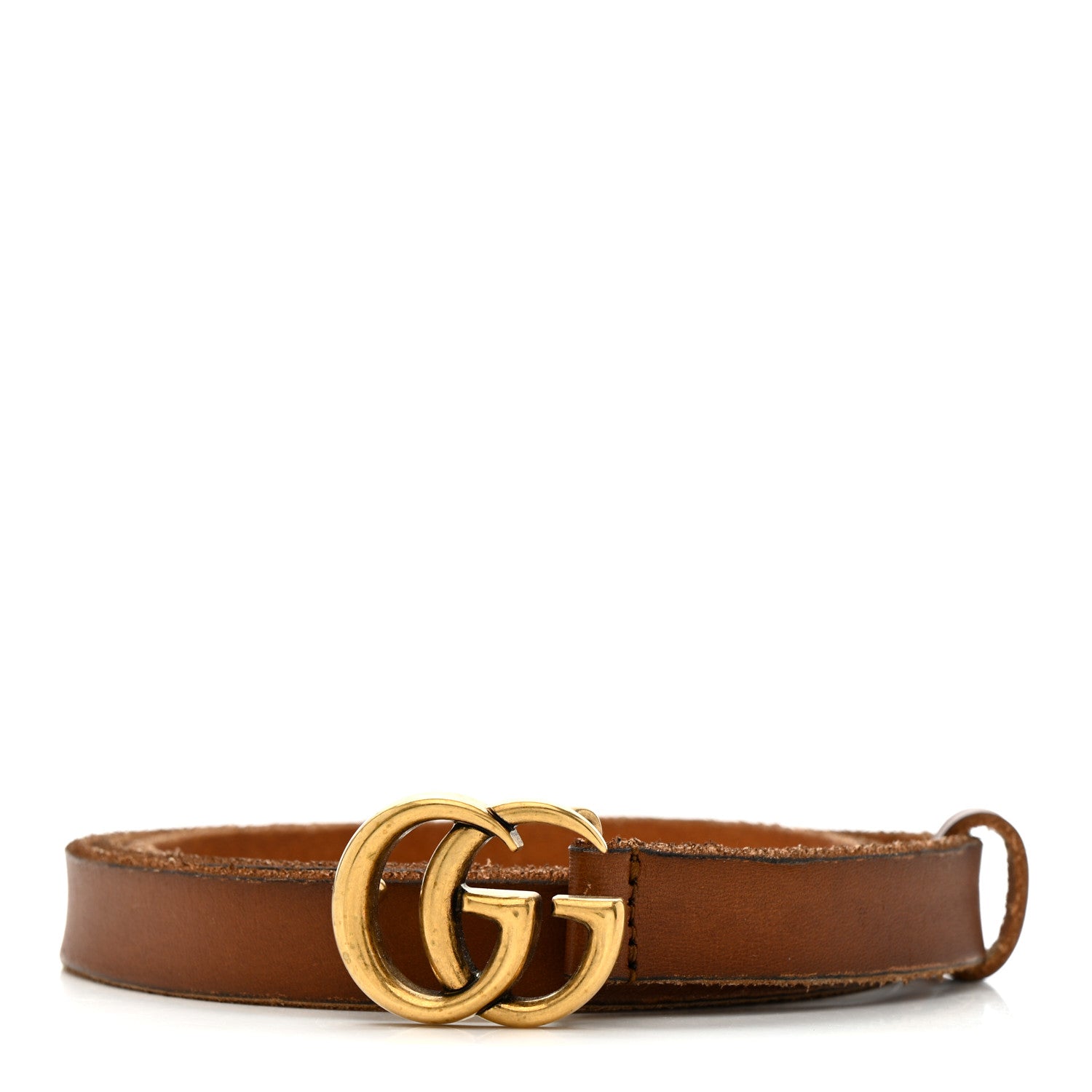 Gucci Faded Calfskin Double G 20mm Belt 105 42 Cuir 1 of 6