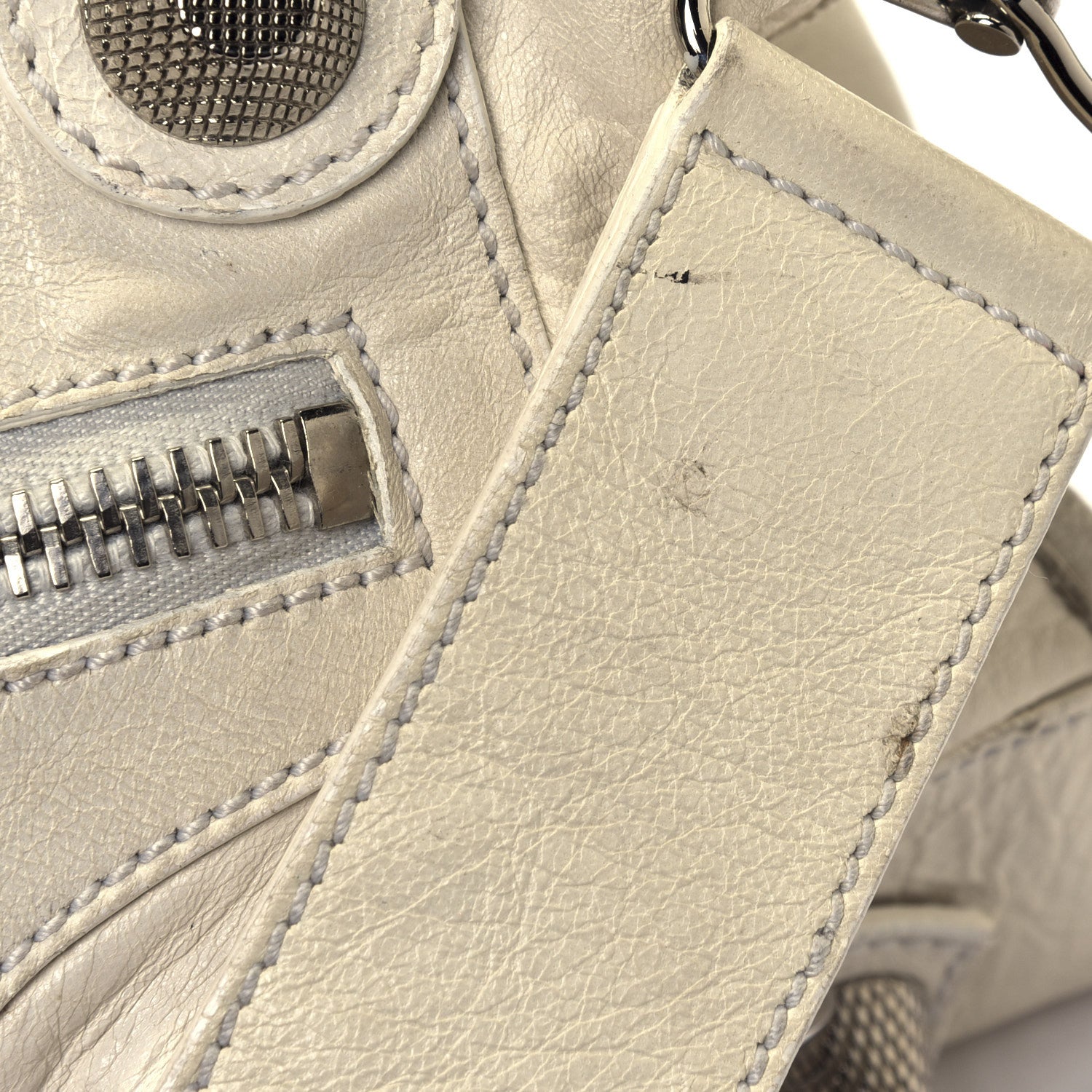 Balenciaga Agneau Giant 21 Silver Hardware City White Light 12 of 12