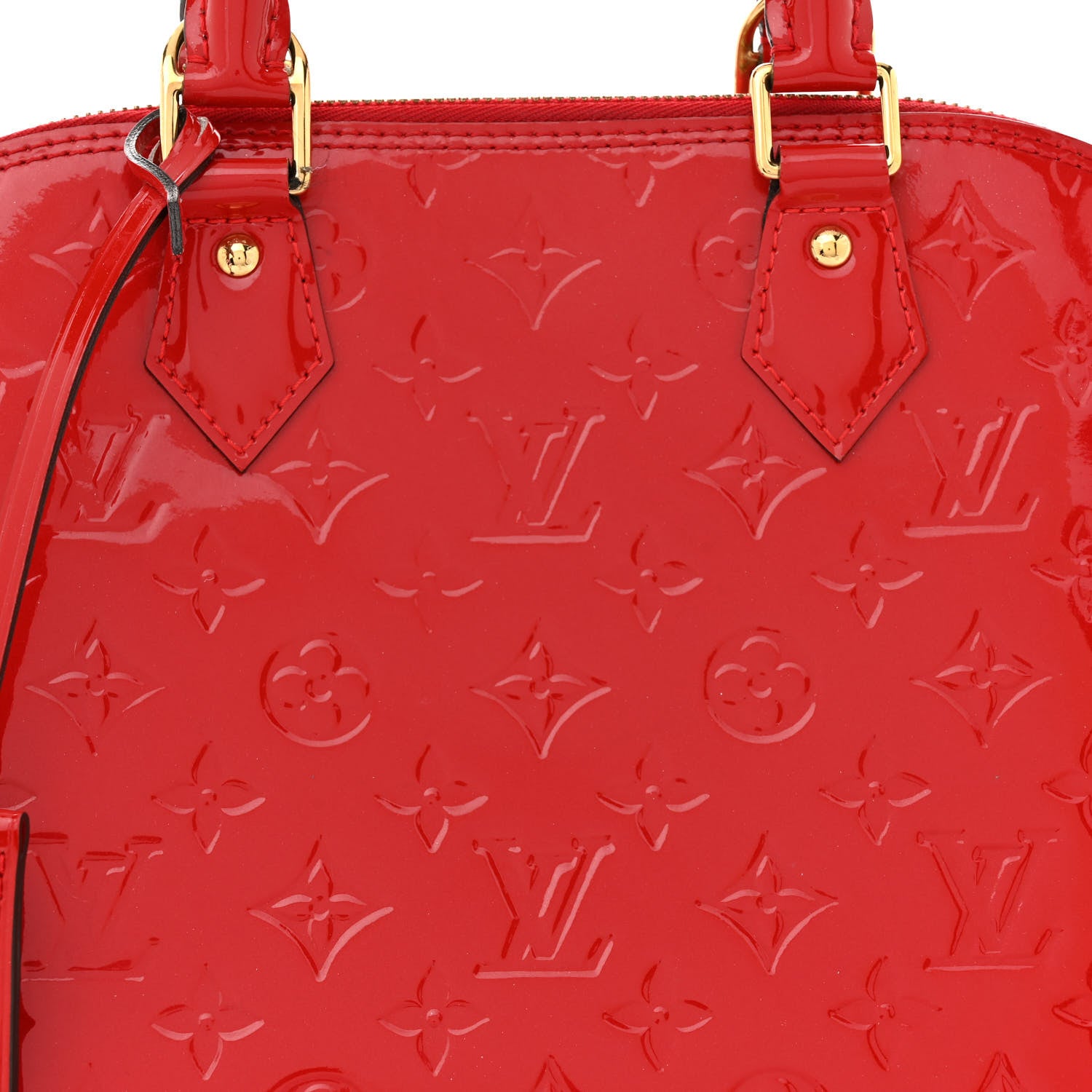 Louis Vuitton Vernis Alma PM Cherry 8 of 20