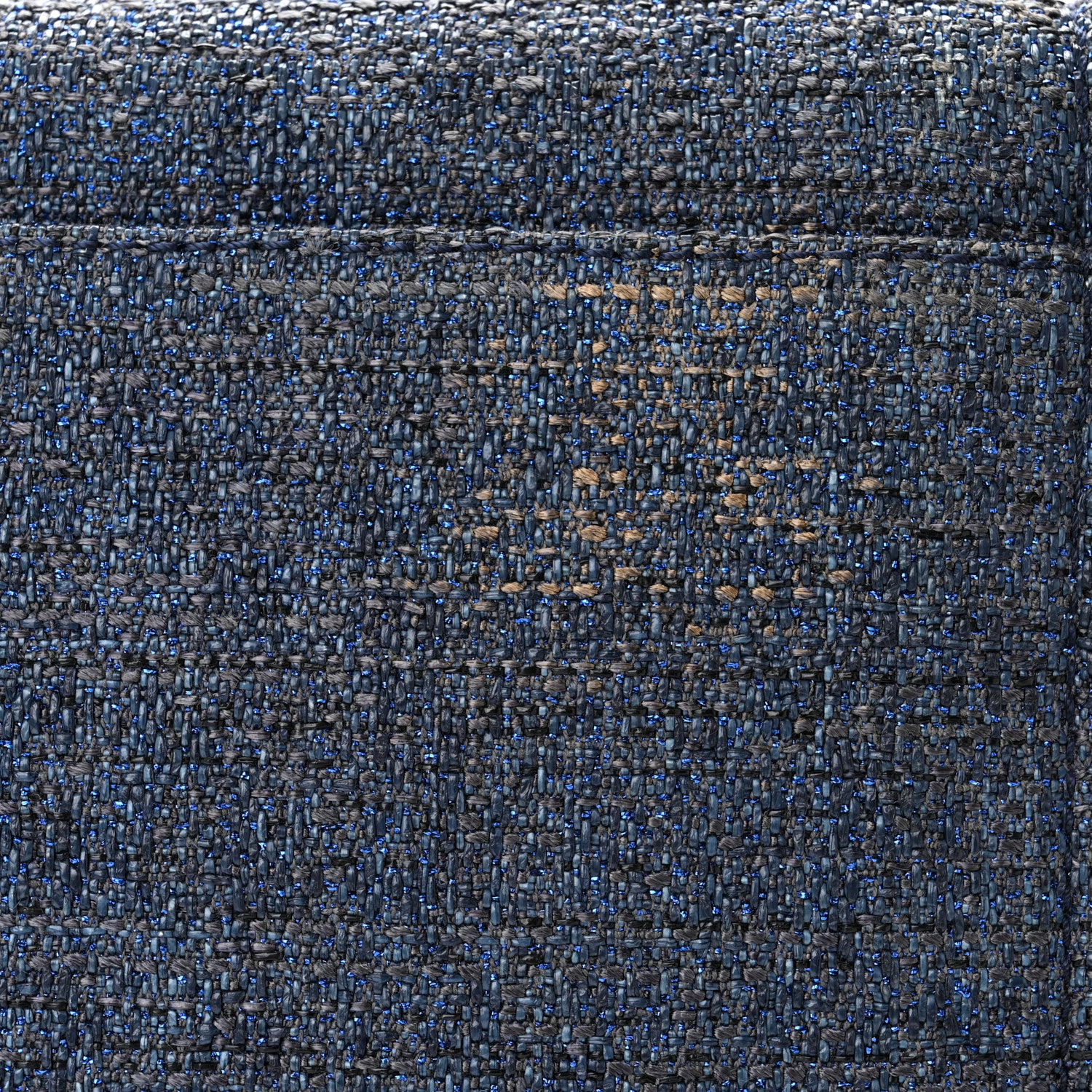 Chanel Denim Large Deauville Tote Navy Dark Blue 11 of 11