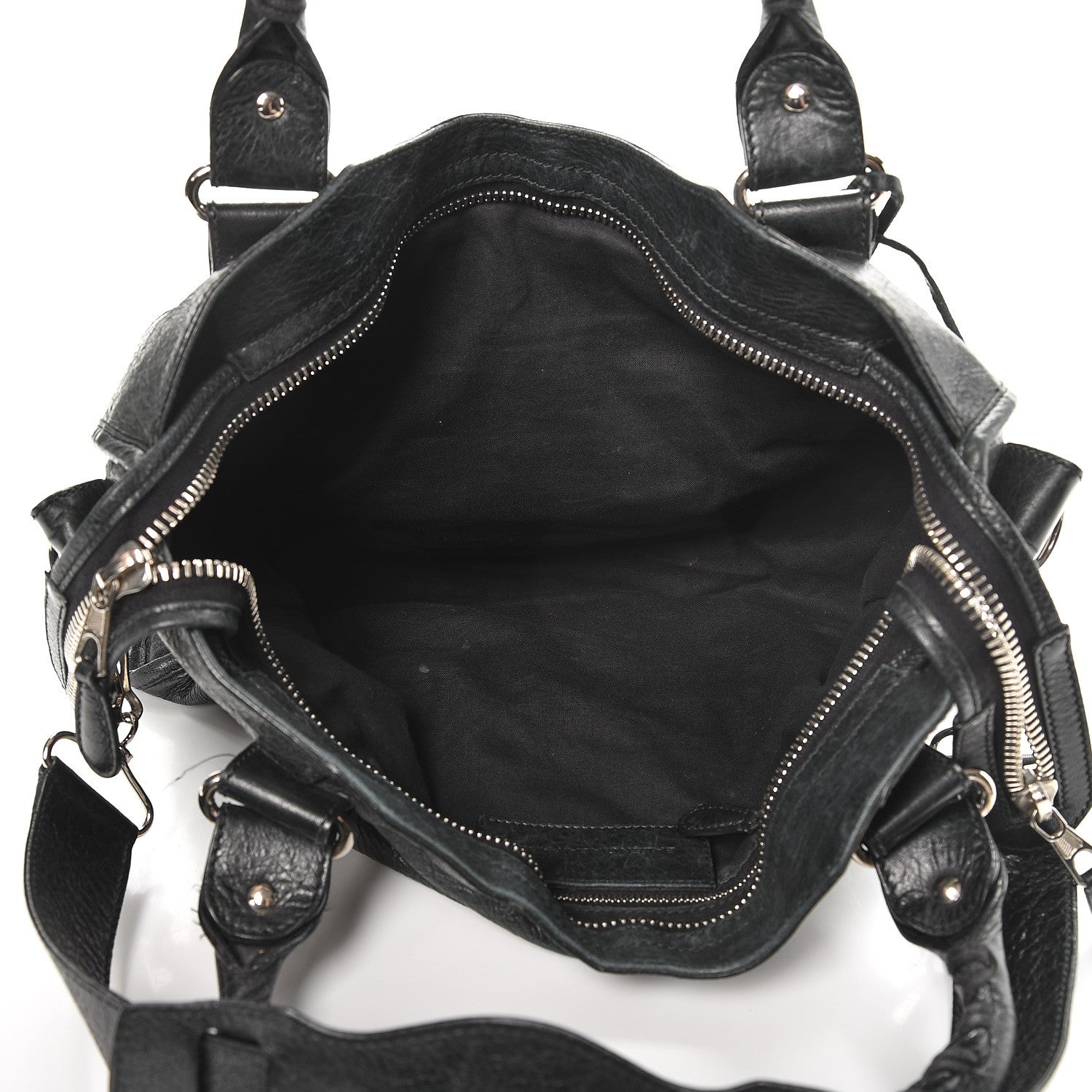 Balenciaga Agneau Giant 21 Silver Hardware City Black 6 of 16