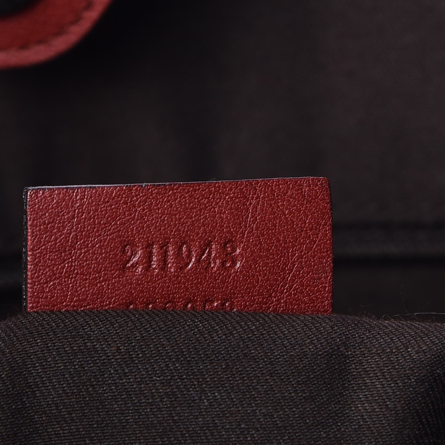 Gucci Monogram Large Sukey Tote Dark Red 9 of 9