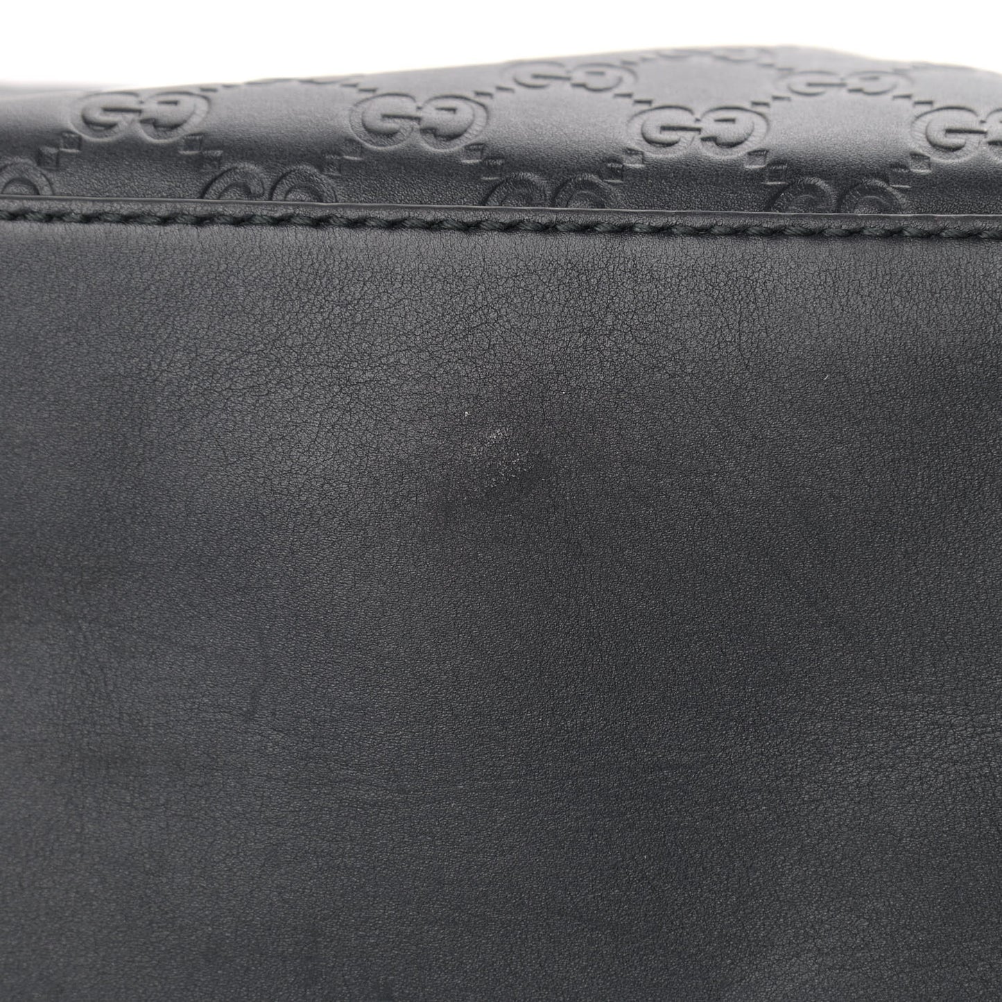 Guccissima Signature Large Linea A Hobo Black