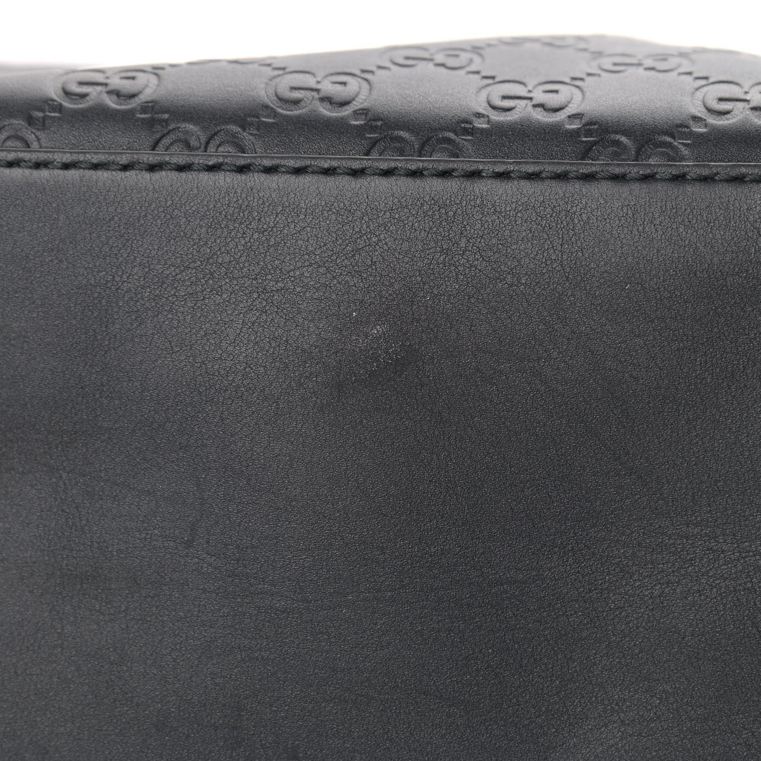 Gucci Guccissima Signature Large Linea A Hobo Black 12 of 16