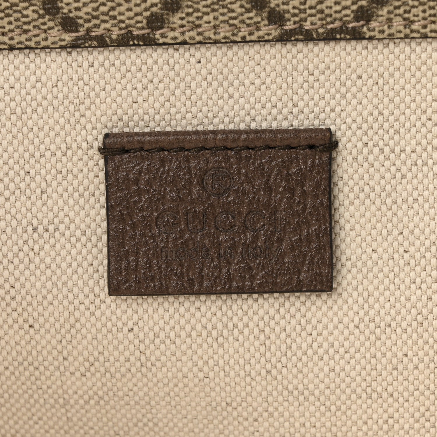 Gucci GG Supreme Monogram Web Small Neo Vintage Double Flap Messenger Bag Beige New Acero 6 of 16