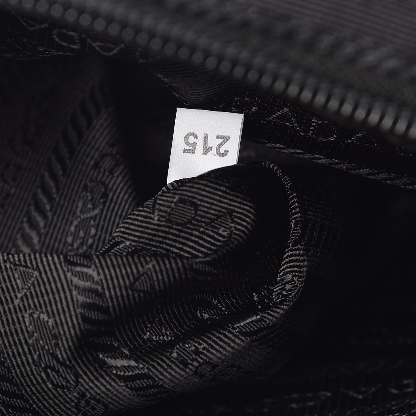 Tessuto Nylon Saffiano Medium Backpack Black