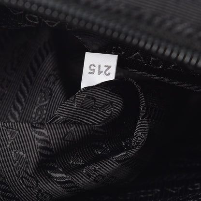 Prada Tessuto Nylon Saffiano Medium Backpack Black 8 of 10
