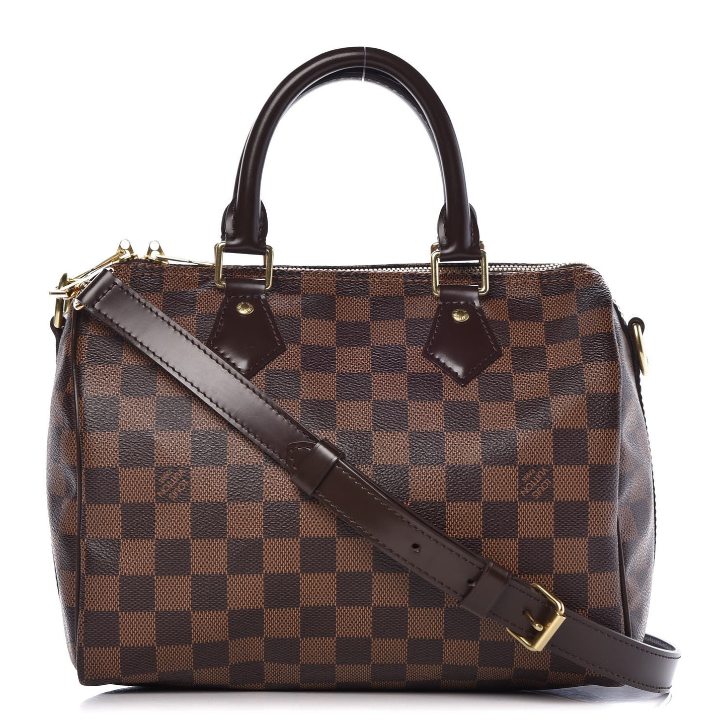 Damier Ebene Speedy Bandouliere 25
