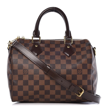 Louis Vuitton Damier Ebene Speedy Bandouliere 25 1 of 7