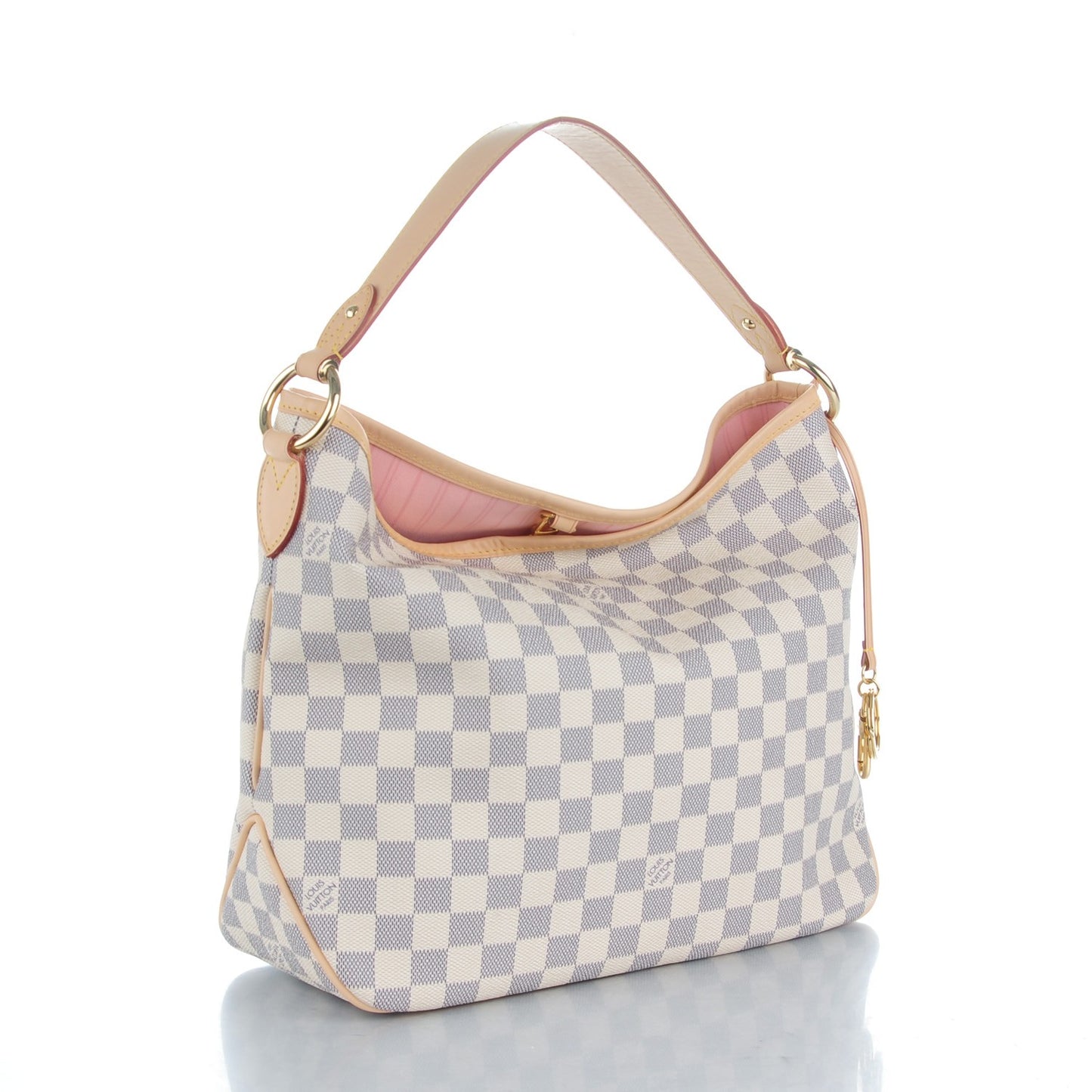 Damier Azur Delightful PM Rose Ballerine