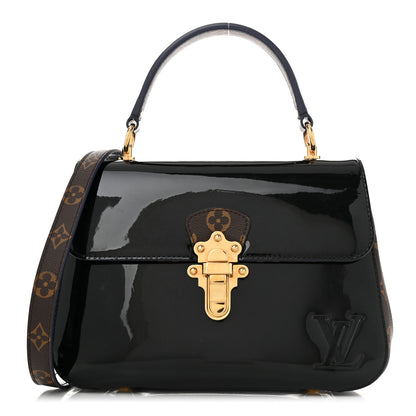 Louis Vuitton Patent Calfskin Monogram Cherrywood PM Black 1 of 9
