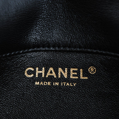 Chanel Lambskin Quilted Extra Mini Flap Black 7 of 8