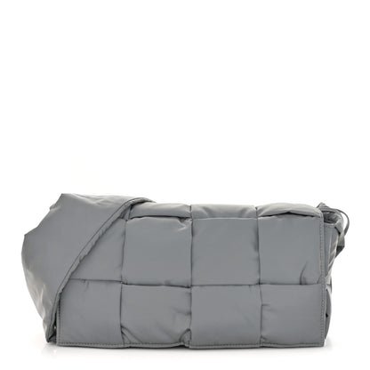 Bottega Veneta Nylon Intrecciato Padded Tech Cassette Bag Thunder 1 of 15