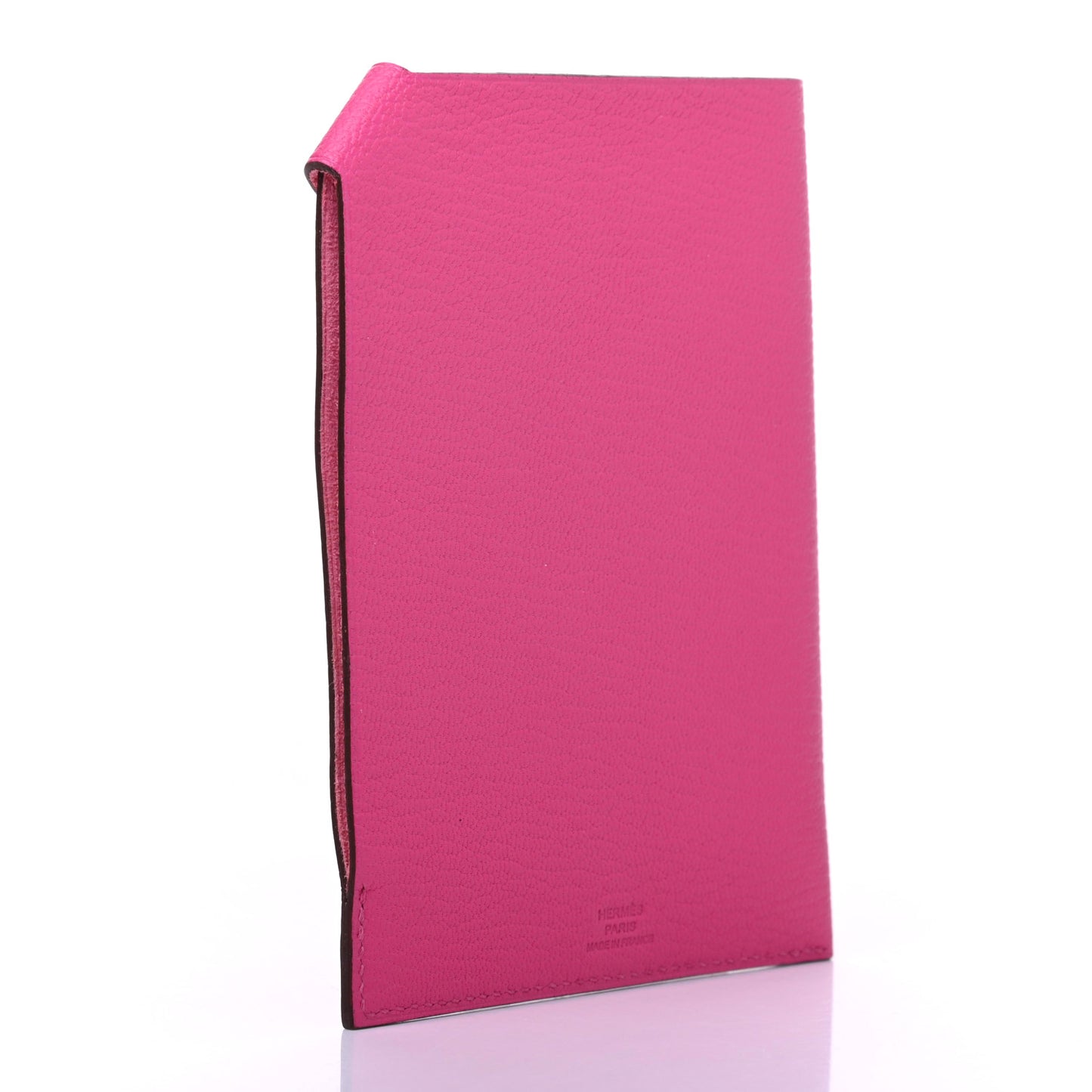 Chevre Mysore Tarmac PM Passport Holder Rose Tyrien
