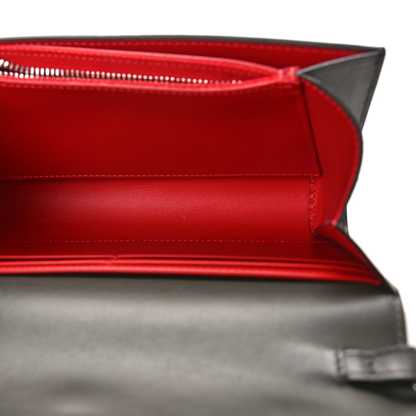 Calfskin Spikes Loubinthesky Paloma Wallet On Chain Rocket