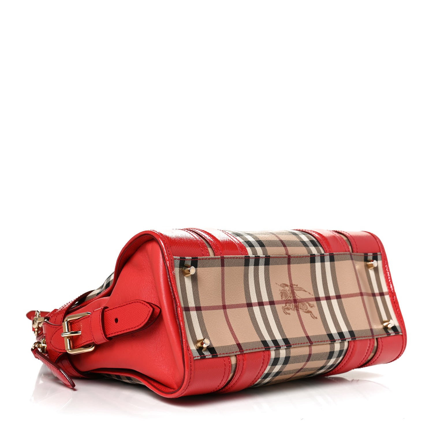 Burberry Haymarket Check Minford Portrait Bright Rose 3 of 11