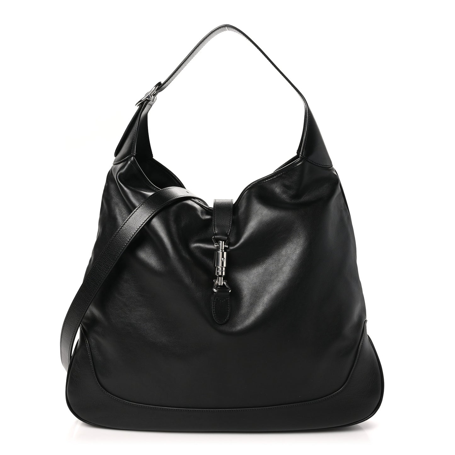 Calfskin Large Jackie 1961 Shoulder Bag Black