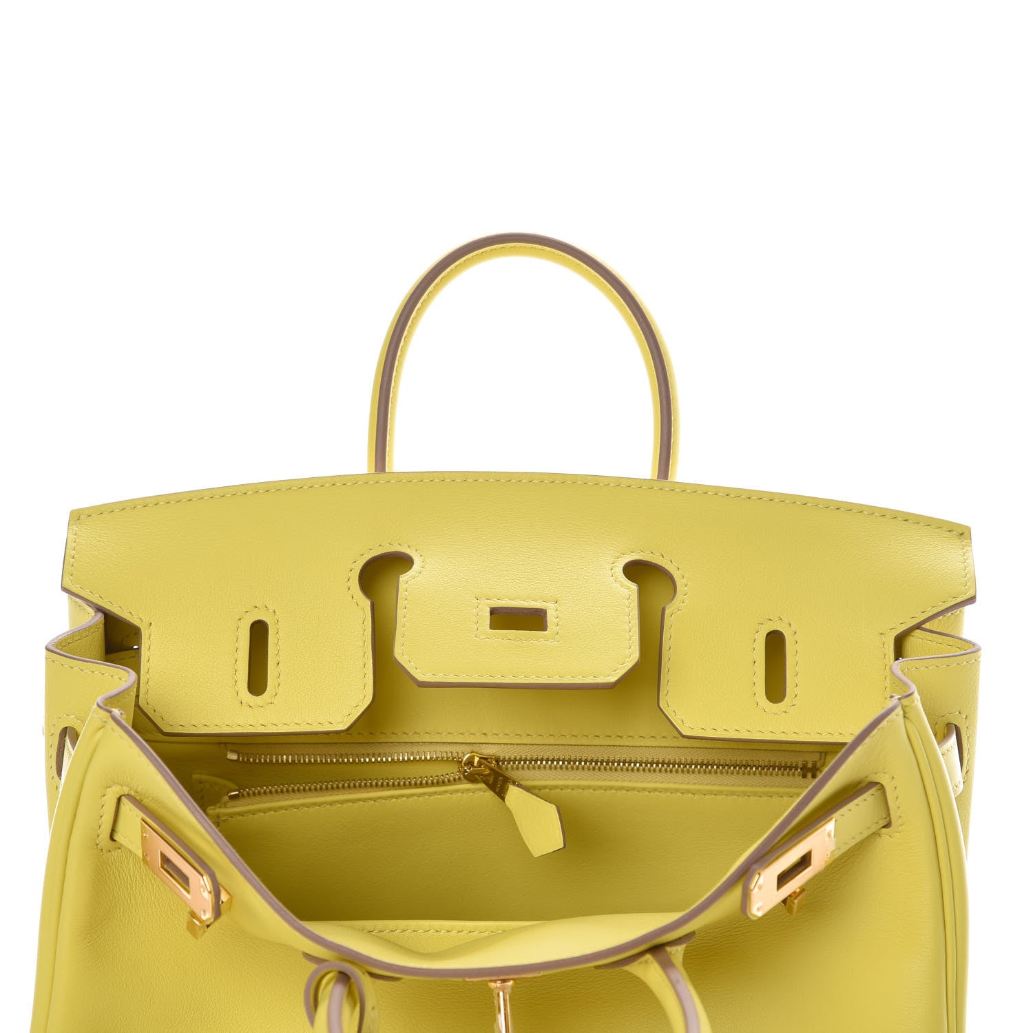 Hermes Swift Birkin 25 Lime 13 of 32