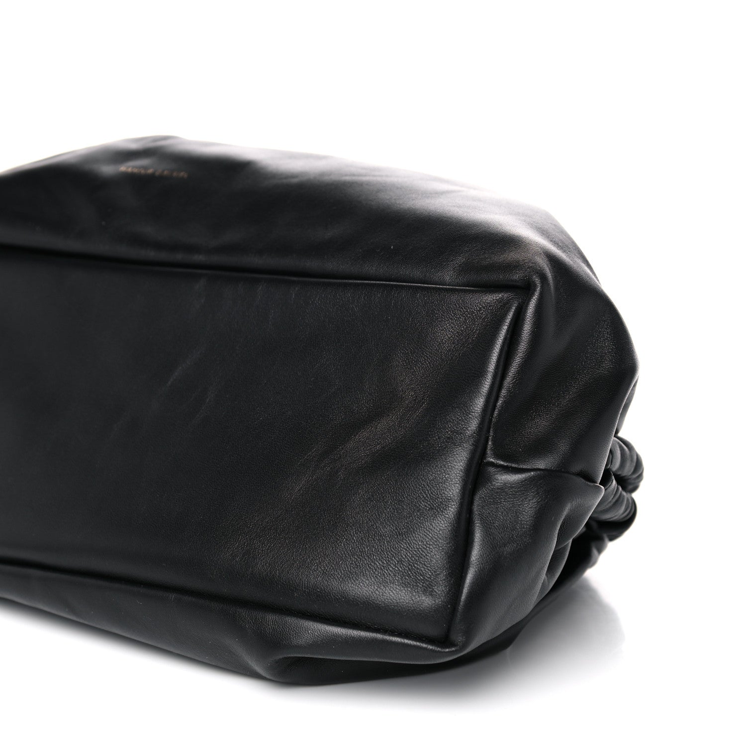 Mansur Gavriel Lambskin Cloud Clutch Black Flamma 8 of 8