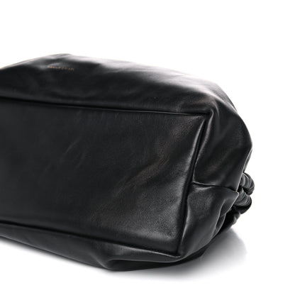 Mansur Gavriel Lambskin Cloud Clutch Black Flamma 8 of 8