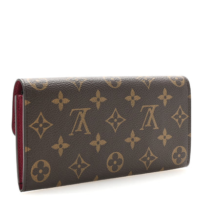 Louis Vuitton Monogram Emilie Wallet Fuchsia 3 of 7
