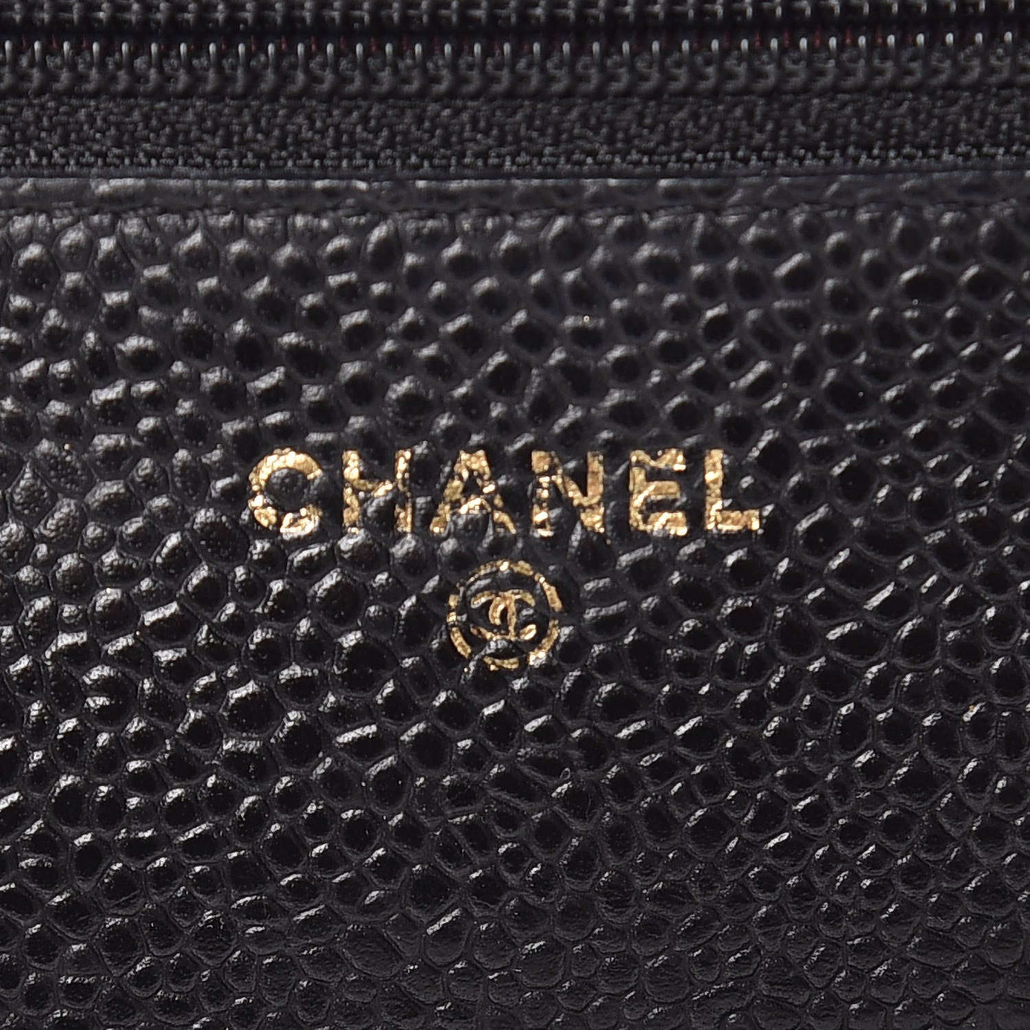 Chanel Caviar Quilted Wallet On Chain WOC Black 8 of 11