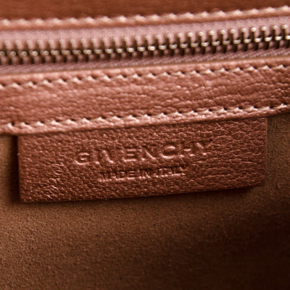 Givenchy Metallic Calfskin Mini Pandora Box Chain Crossbody Bag Light Pink 6 of 7
