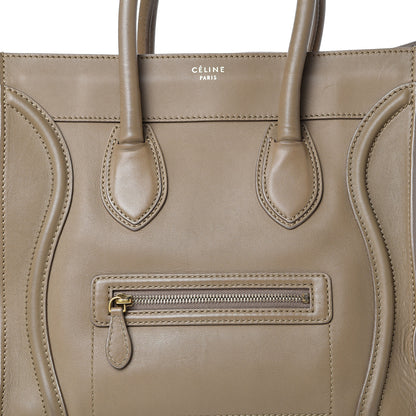 Celine Smooth Calfskin Mini Luggage Dune 8 of 17