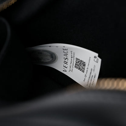 Versace Grained Calfskin Medusa Camera Bag Black 7 of 9