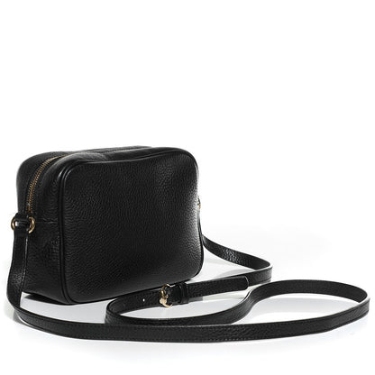 Gucci Pebbled Calfskin Small Soho Disco Bag Black 4 of 9