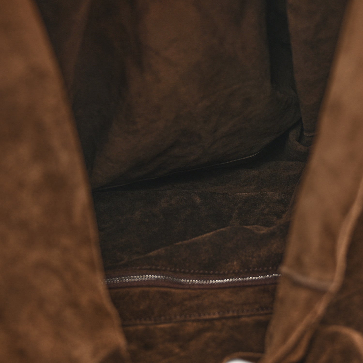 The Row Suede Bindle Bag Espresso 5 of 8