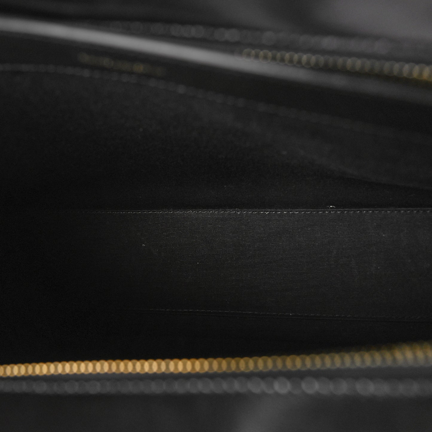 Shiny Calfskin Medium Uptown Tote Black