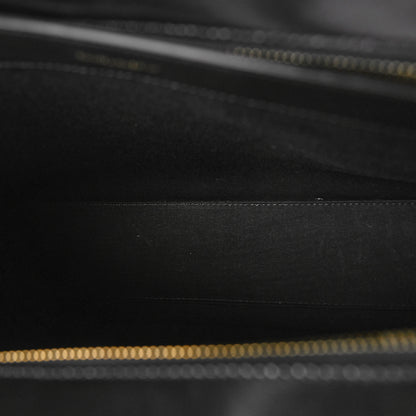 Saint Laurent Shiny Calfskin Medium Uptown Tote Black 6 of 11