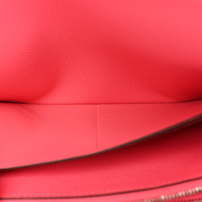 Hermes Epsom Kelly Longue Wallet Rose Azalee 5 of 18