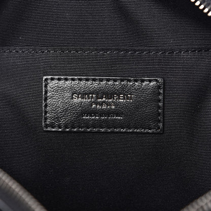 Saint Laurent Calfskin Matelasse Monogram Lou Camera Bag Black 6 of 11