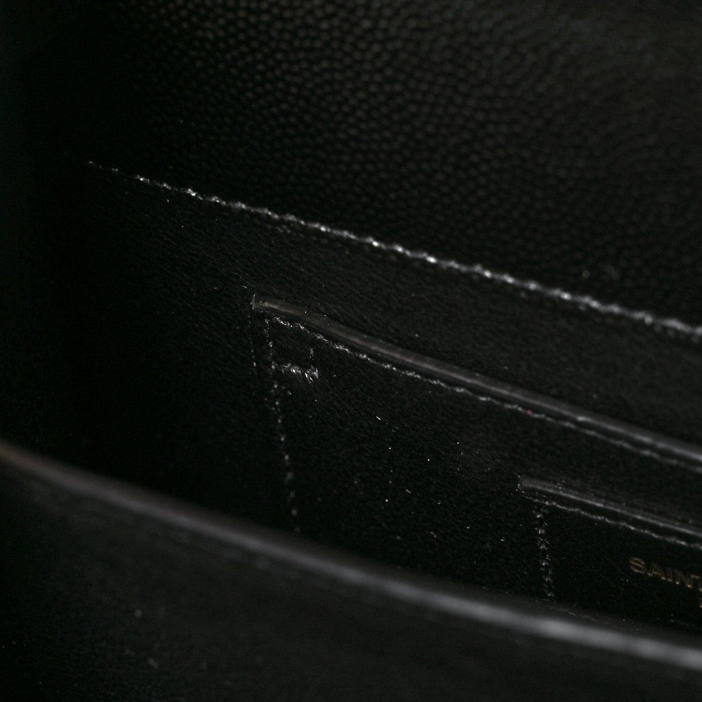 Grain de Poudre Mini Classic Monogram Cassandra Top Handle Black